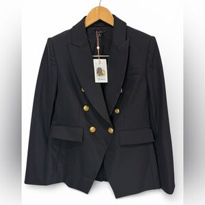 Quince Scuba Captains Convertible Blazer Black